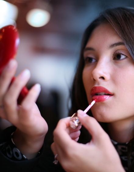 Caroline Barnes: Step by step lip make-up tutorial to perfect your pout